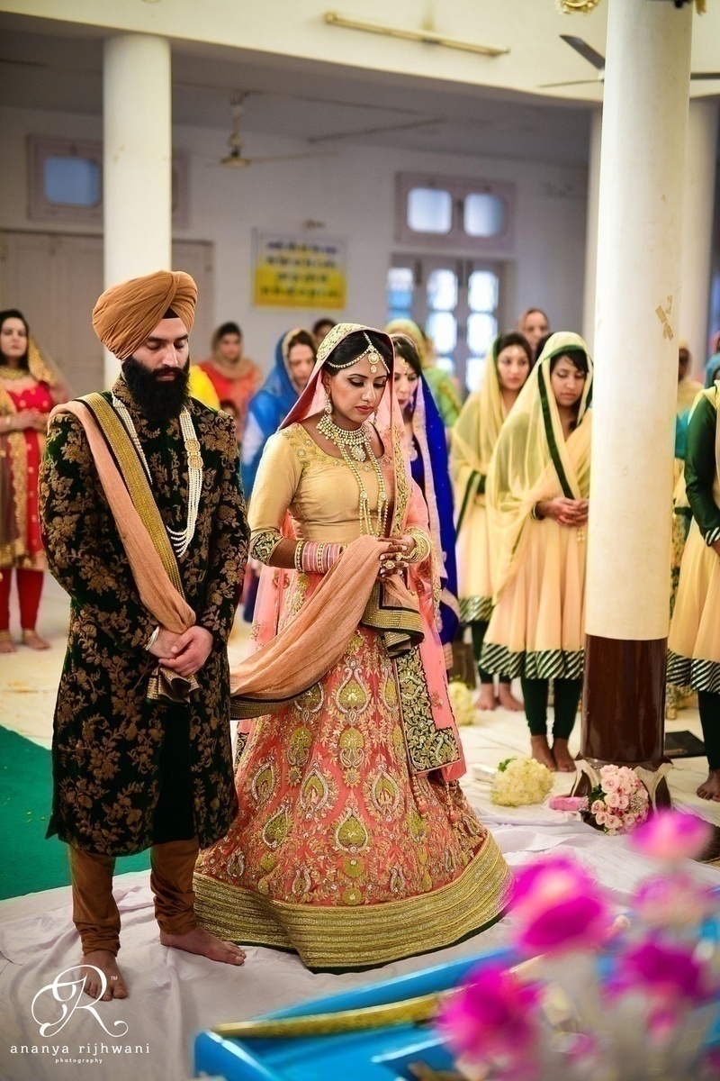 Stunning Sikh Wedding at Hyatt Regency, Ludhiana with Inspirations from the West!