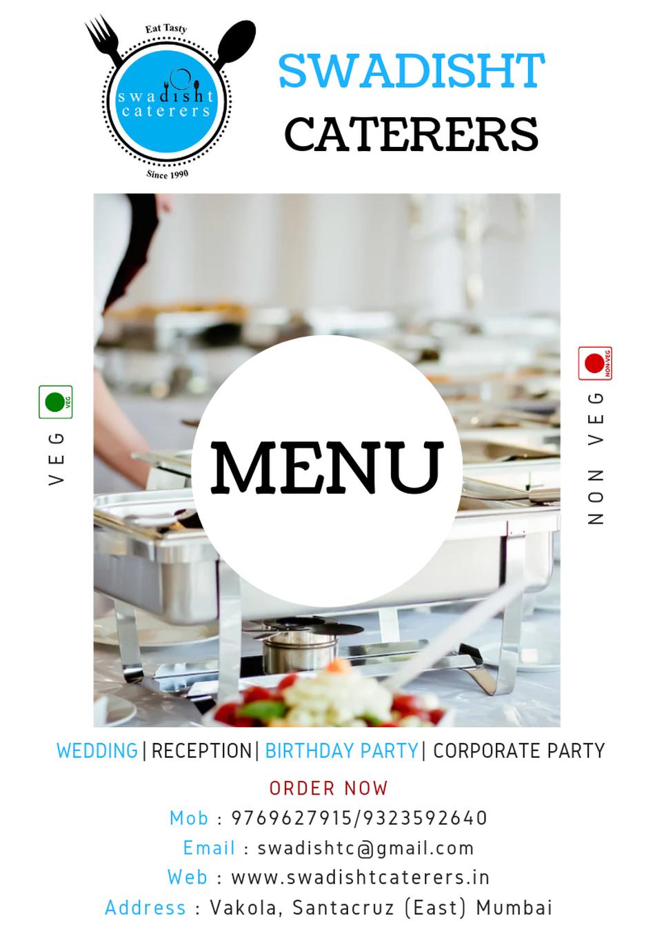 Swadisht Caterers, Wedding Caterer in Santacruz East, Mumbai WeddingZ