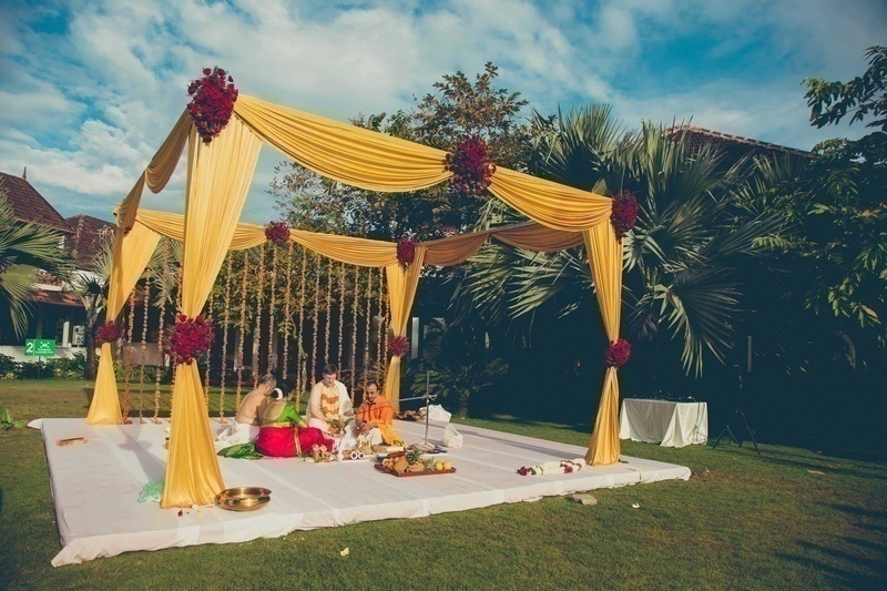 Cross Cultural Wedding Celebration held at Ramada Plaza Beach Resort, Kochi