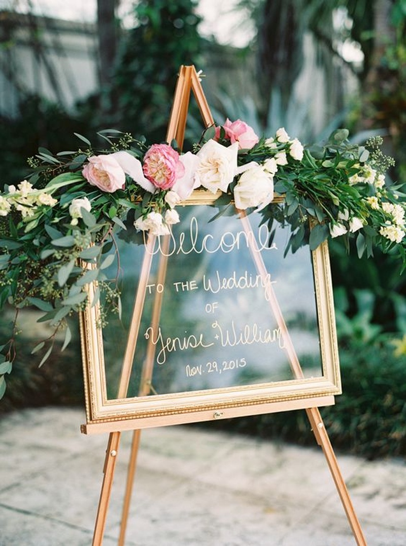 indian wedding welcome board