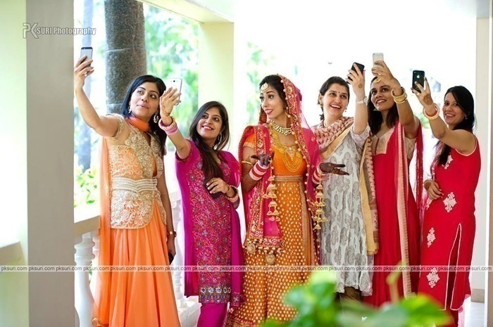 PHOTOS ARE TO BE CLICKED ONLY AFTER THE WEDDING