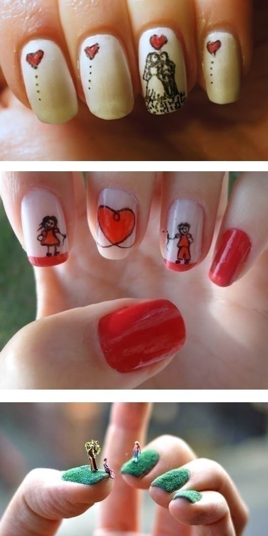 QUIRKY BRIDAL NAIL ART