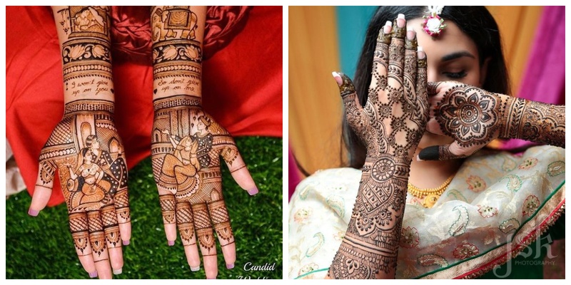 100 Mehandi Design Images To Pin If You Re Attending A Wedding Or Getting Married In 19 Bridal Mehendi And Makeup Wedding Blog