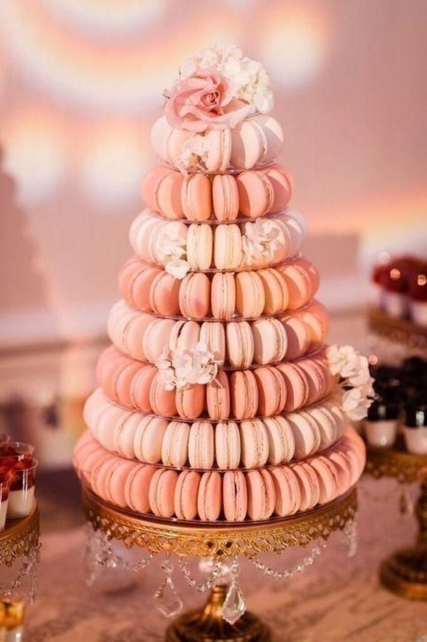 Stack Em’ Up: Macaroon Wedding Cakes