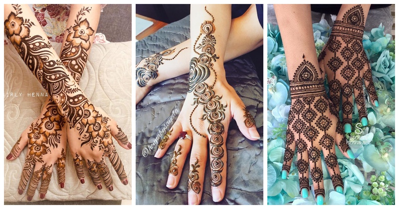 Simple Arabic Henna Mehndi Art Design for Hands For Eid 2018 _ New Latest Arabic  Mehndi Design - video Dailymotion