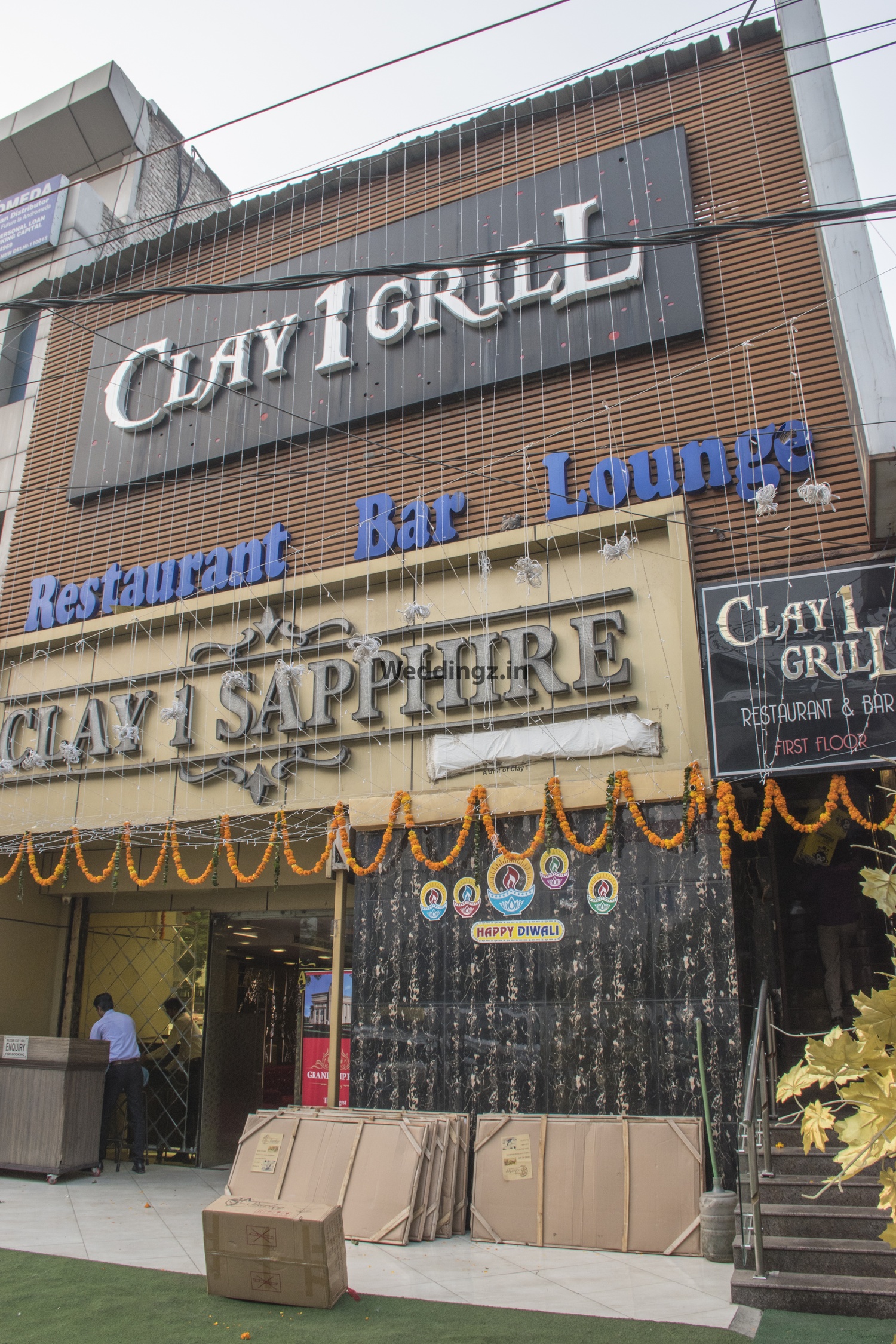 Clay 1 Grill Kirti Nagar, Delhi Banquet Hall Banquet Terrace WeddingZ.in