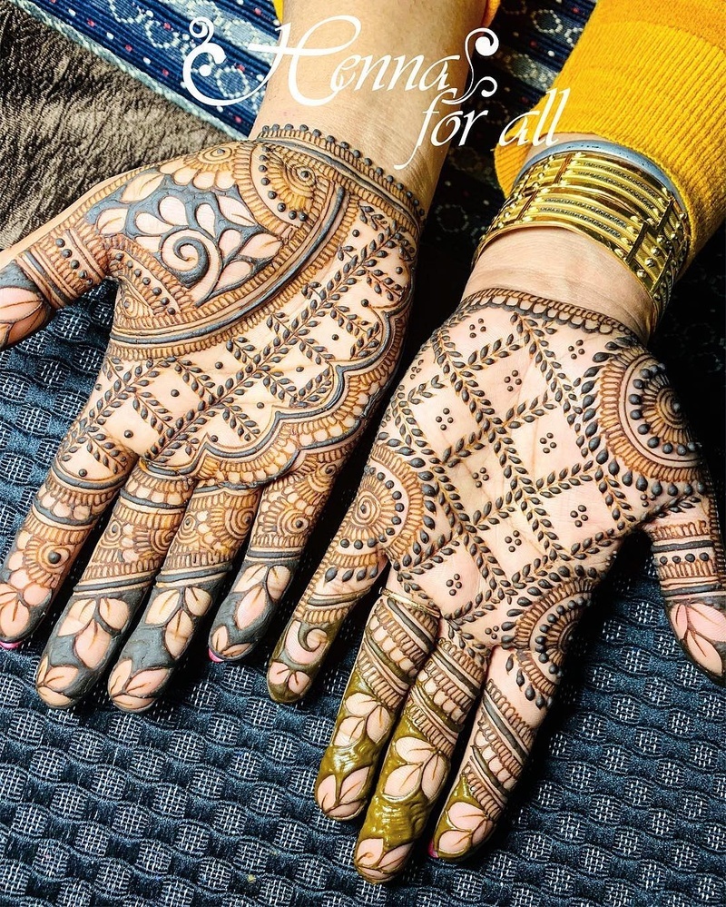 Simple mehndi design pic - Mehndi Design World