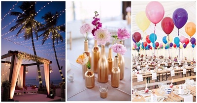 6 Budget-Friendly Wedding Decor Ideas That Actually Look Super-Cute! (And Are Also Super-Easy)  #CuttingCosts