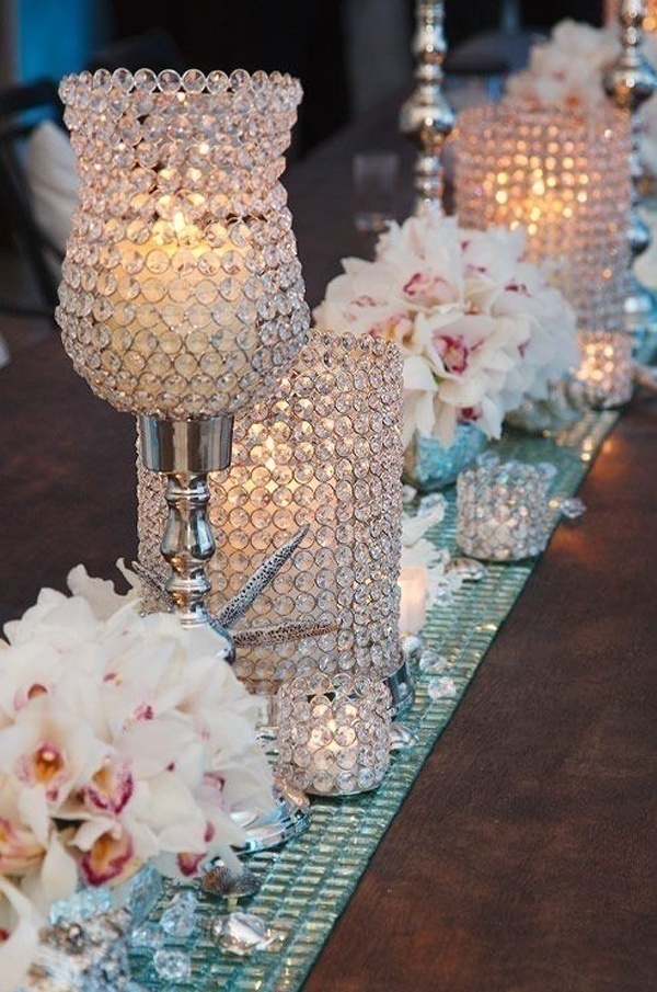 50 Ideas On How to Glam Up Your Wedding Décor With Crystals Blog