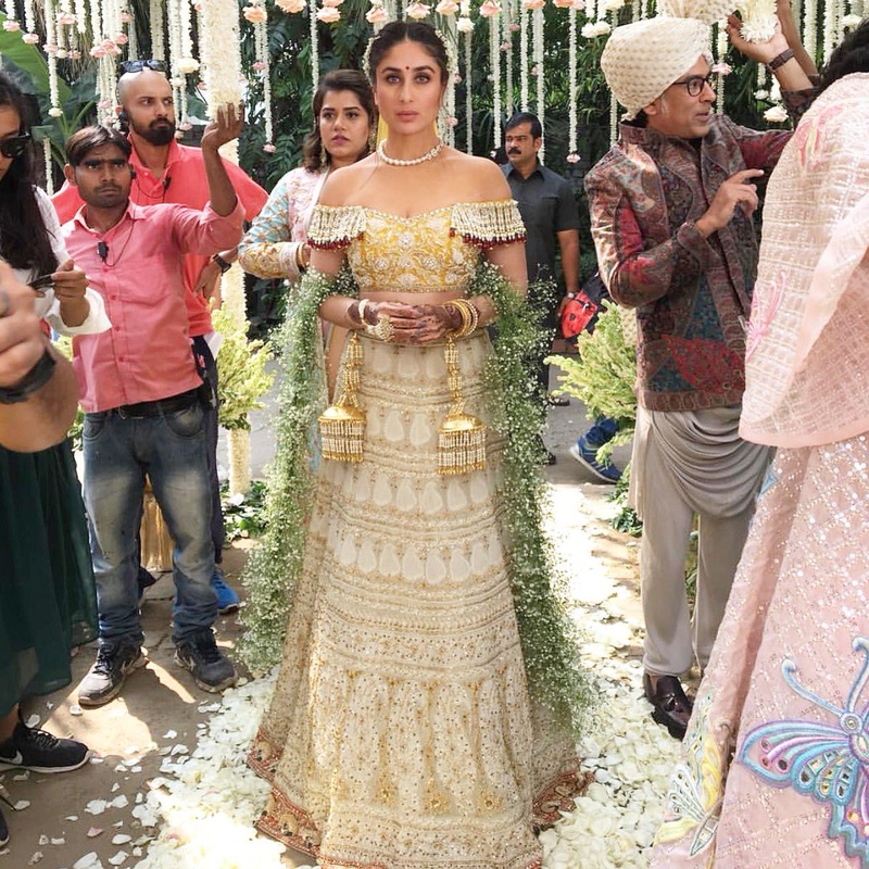 When 'bridezilla' takes over, you’ll have to be a lot more patient and trust your bridesmaids to help you through it. Kareena could definitely not have got married without her 3 besties beside her!