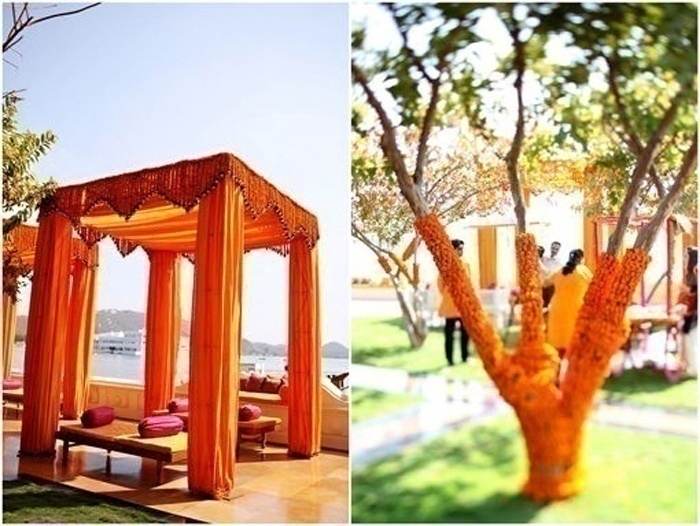 Say “I do” in a Picturesque Mandap Decked with Marigolds