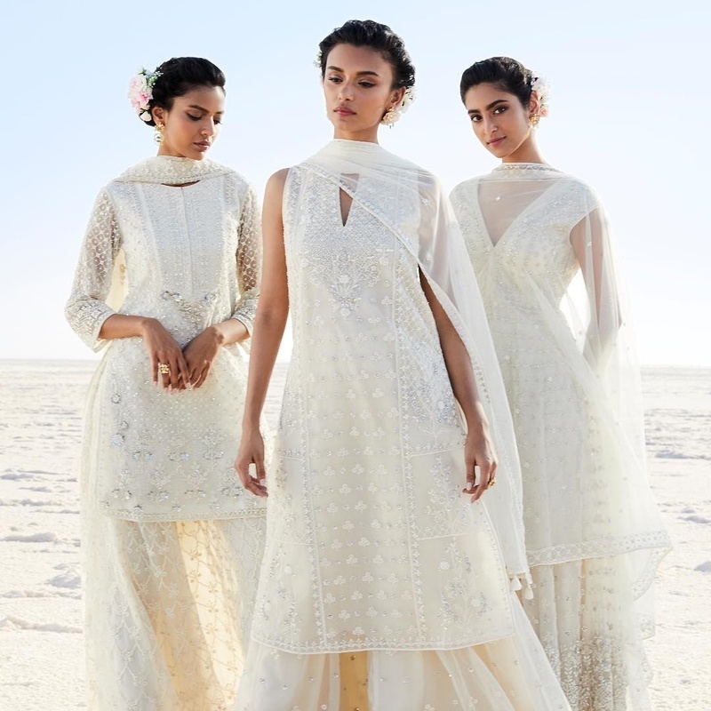 anita dongre white dress