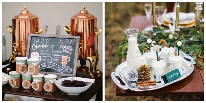 5 Hot Drinks to Serve at your Winter Wedding