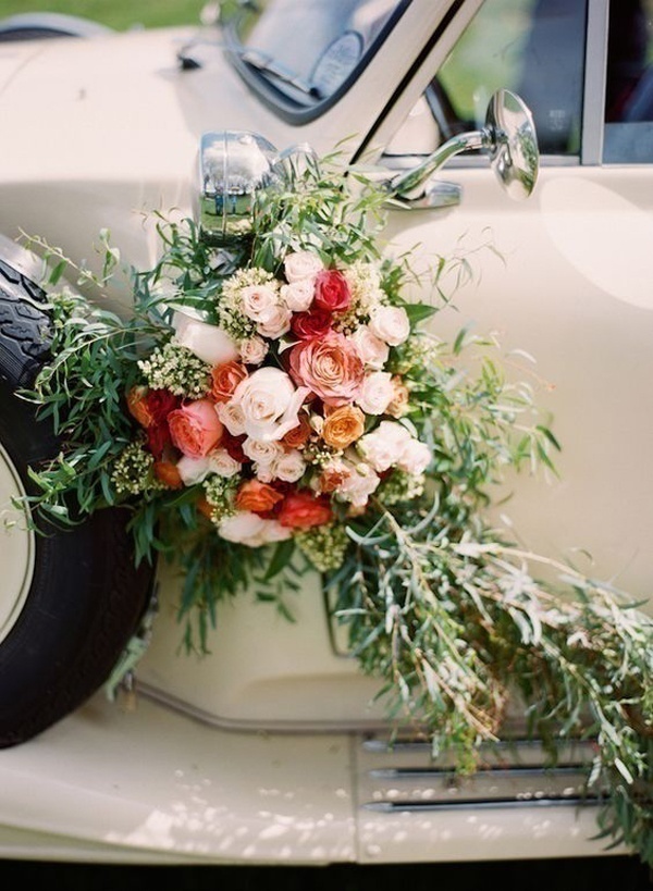 Boutonniere for Your Wedding Car?