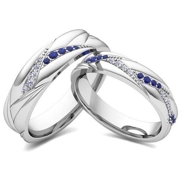 10 Strikingly Unique Wedding Band Ideas For Couples Bridal Look   10 Strikingly Unique Wedding Band Ideas For Couples Fine Detailed Wedding Bands 1 