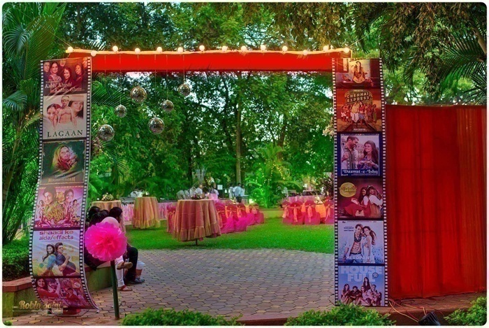 Bollywood Filmstrip Entrance