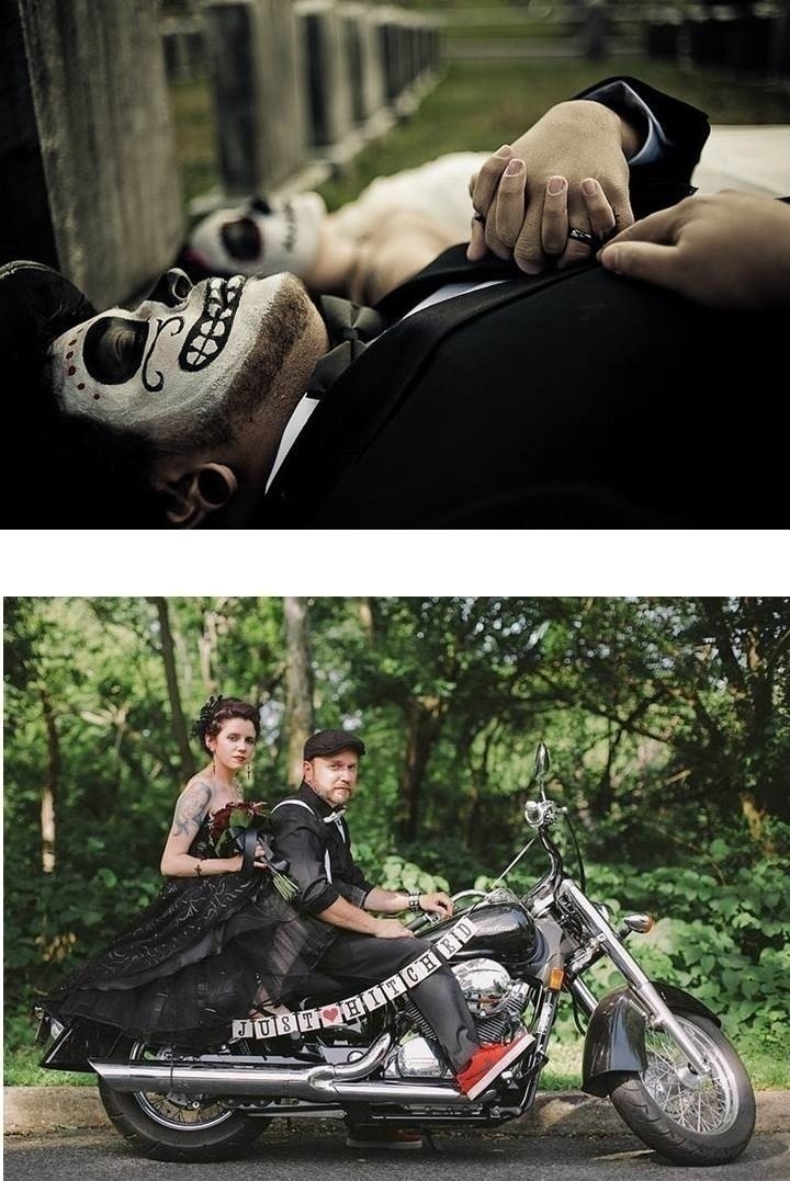 GOTHIC WEDDING PHOTO IDEAS