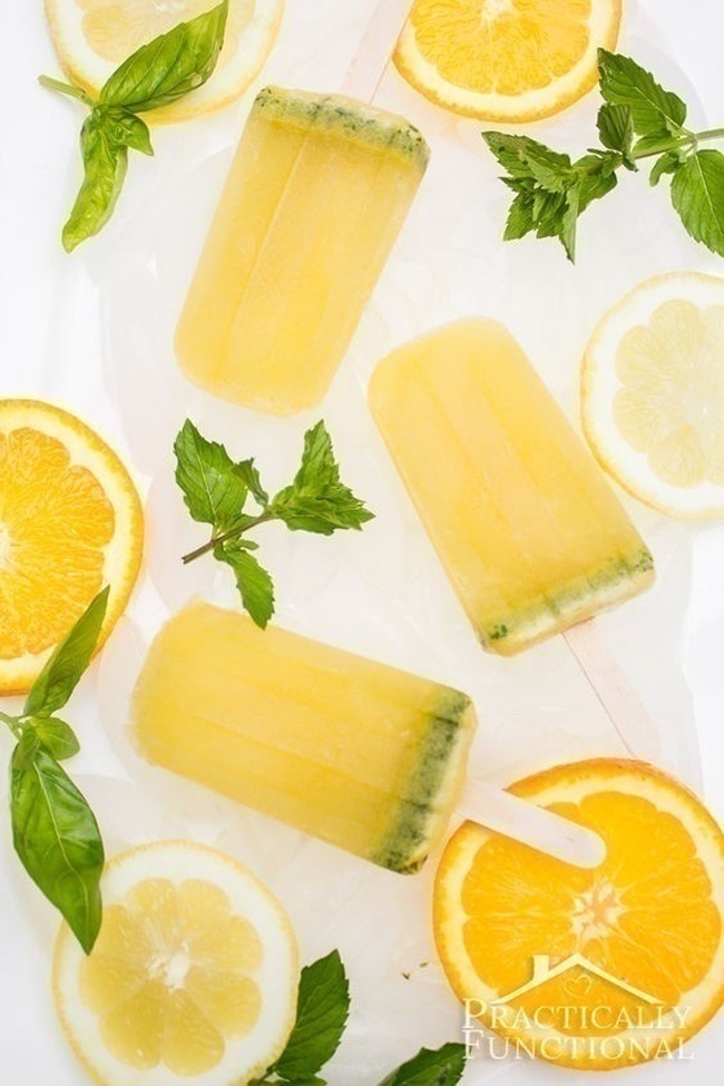 Alcoholic Popsicles