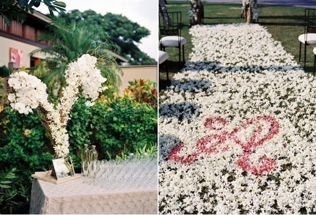 Beautiful Wedding Initials Decoration