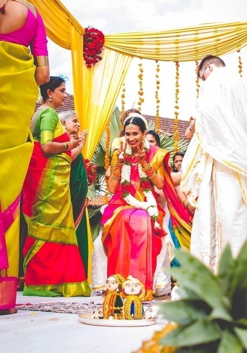 Cross Cultural Wedding Celebration held at Ramada Plaza Beach Resort, Kochi