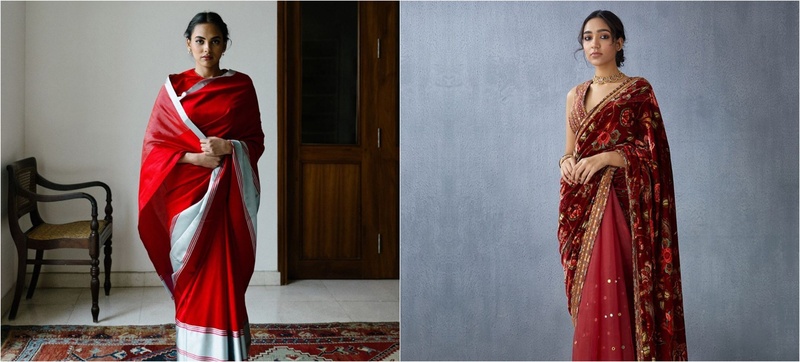 10 Subtle and Stunning Saris you Can Wear for your Court Marriage