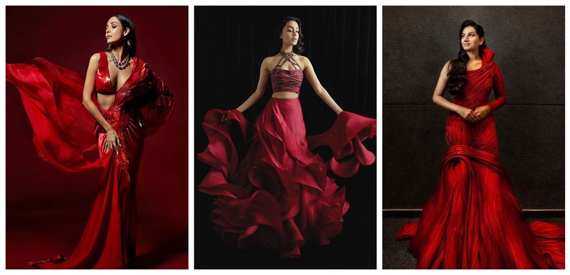 #ValentineSpecial: 8 Stunning Red Outfits for Millennial Brides-to-be!