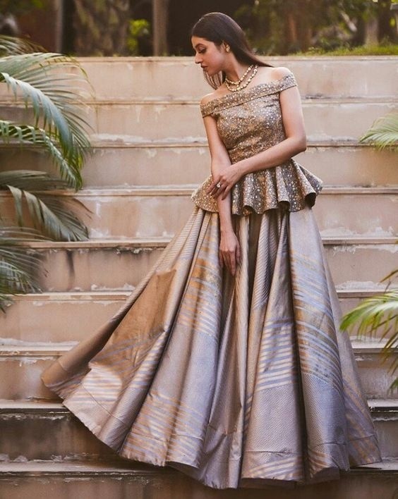 party wear lehenga designs 2018