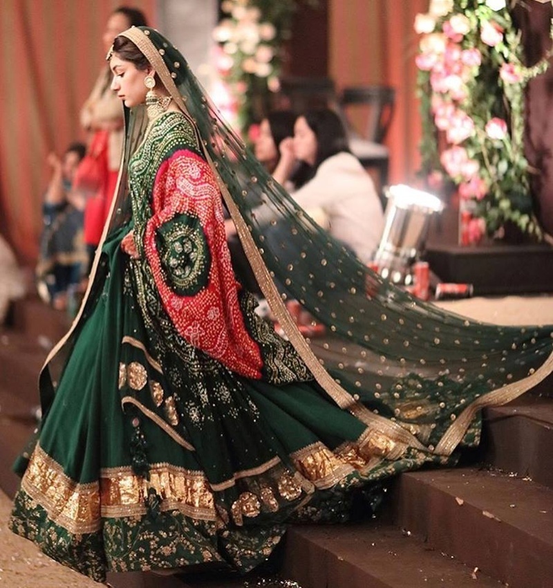 bandhani lehengas