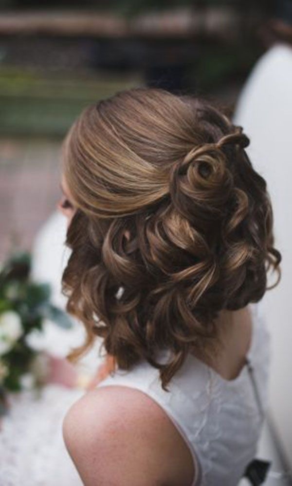 65 Bridesmaid Hairstyles For Long Hair Short Hair Down  More  Wedbook