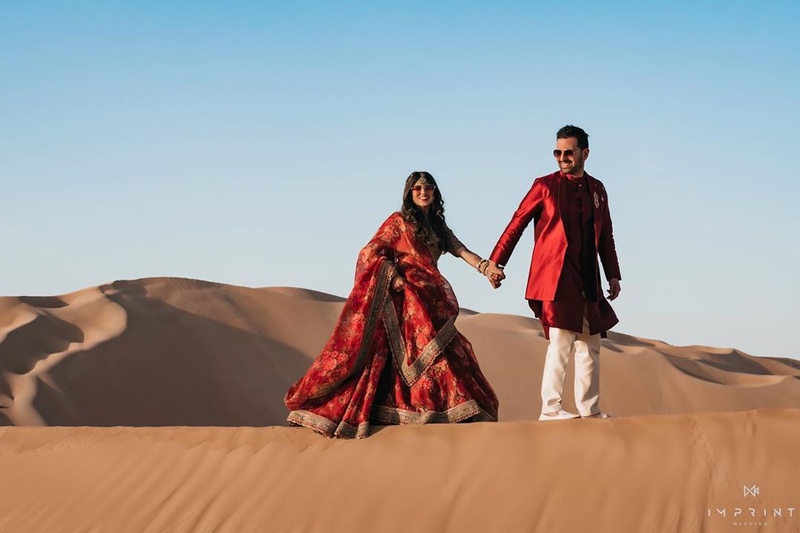 Unita and Nikhil Abu Dhabi Destination Wedding