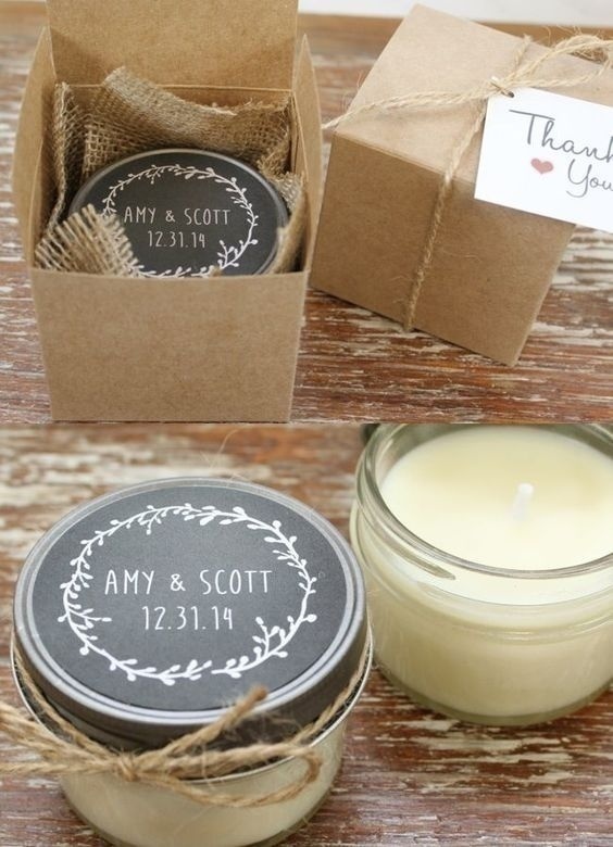 Candle favors