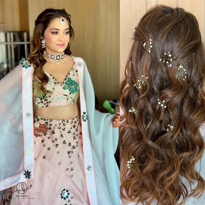 30 Open Hairstyles With Lehengas Wedding Ideas 2023  MyGlamm