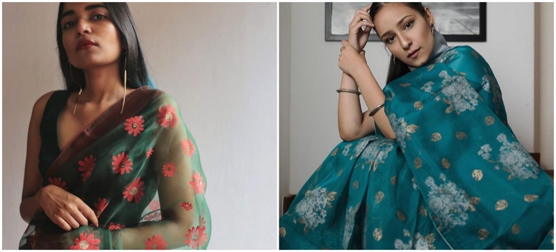8 Hand Painted Designer Sarees for Brides to Bookmark this Wedding Season!