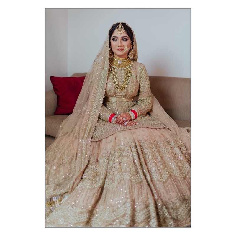 Payal Keyal's Shalimar Collection Is Every Winter Bride's Dream -  ShaadiWish | Winter bride, Sikh bride, Bridal outfits