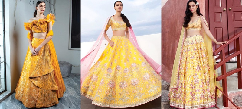 All the Yellow Lehenga Inspiration you Need this Lockdown!