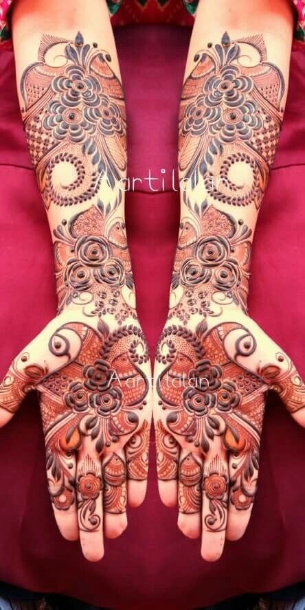 arabic bridal mehndi designs