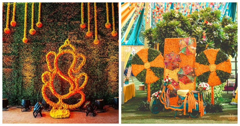 10 Genda Phool Wedding Decor Ideas to Inspire you!