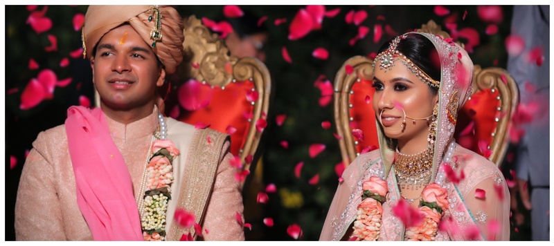 Nihit & Mansha Delhi : Mansha and Nihit’s Pretty Pastel Wedding is Awe-Inspiring!