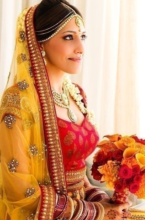 Bridal Lehenga Designs with Dupattas/Chunnis We LoveLove!