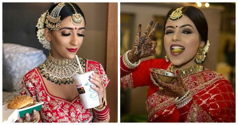 10 Brides Who Proved Food is their First Love!