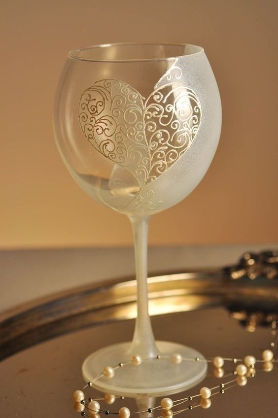 A Little Something to Keep the Alcohol - Cute Wine Glasses