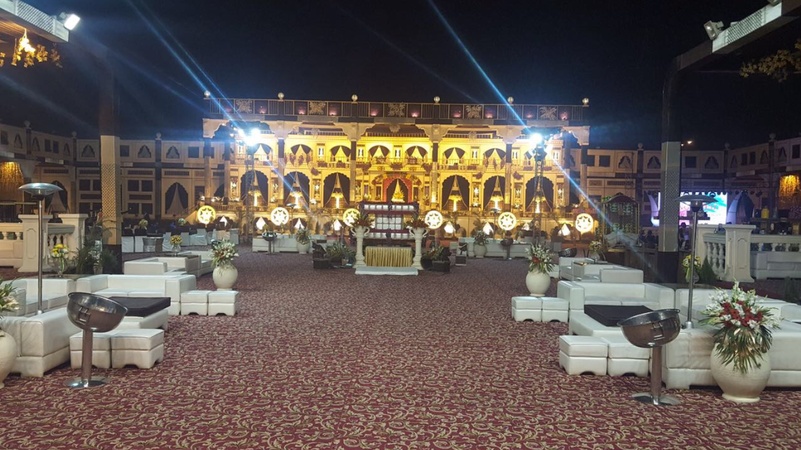 Golden Pandal By Shakti Tent & Decorators, Rohini Golden Pandal By Shakti Tent & Decorators