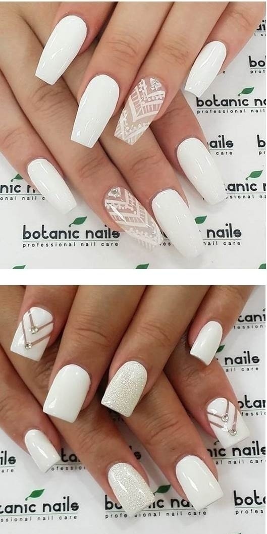 50 Stunning Bridal Nail Art Designs to Rock at Your Wedding! Blog