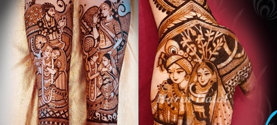 20 Mehendi Designs to Celebrate Krishna Janmashtami