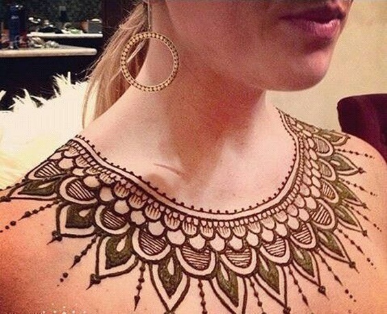 Trendy Wedding Mehndi Designs for Back Neck | Henna tattoo designs, Men  henna tattoo, Lace tattoo