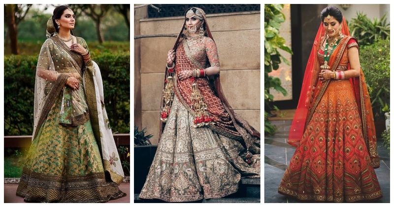 10 Unconventional Lehenga Colours for the New-age Bride!