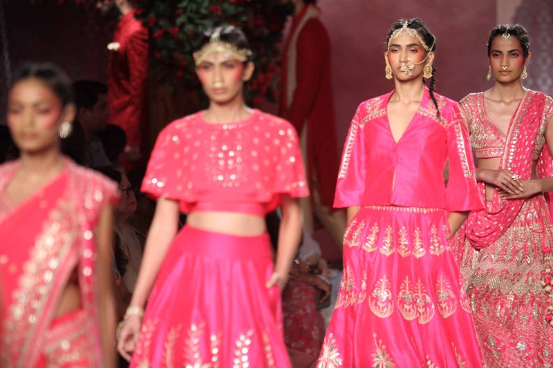 Fall In ‘Epic Love’ with Anita Dongre’s Indian Bridal Wear Collection Showcased at ICW, 2016