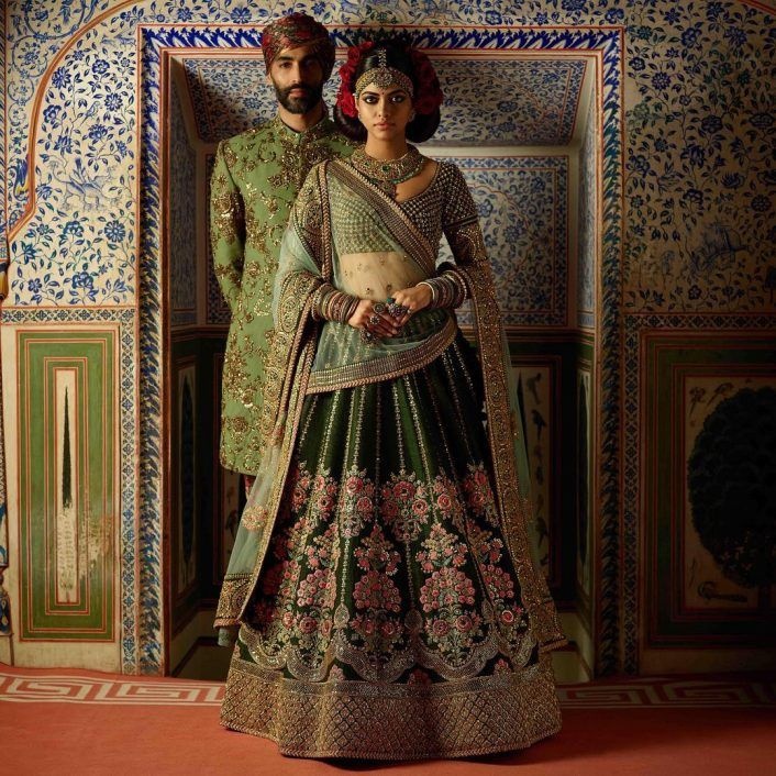 Frugal2Fab - Favourite Sabyasachi Lehenga from the spring summer 2019  Collection. Sabyasachi has been adding new lehengas and Sarees and  jewellery DAILY on his Instagram page. It's like an ongoing collection  launch.