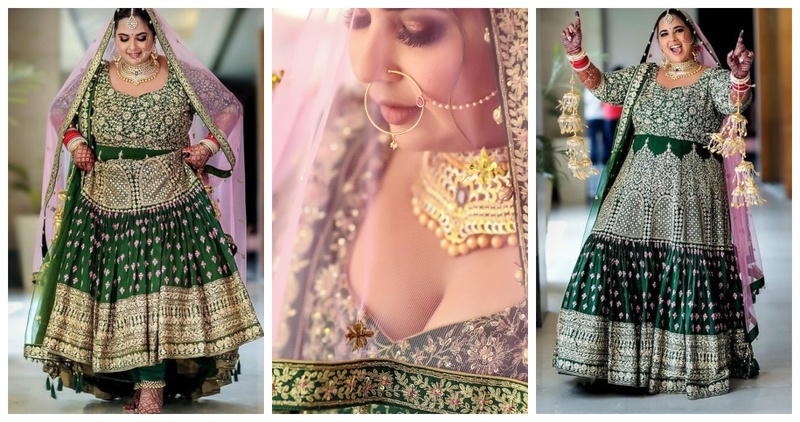 This Curvy Sikh Bride Flaunted the Prettiest Outfits