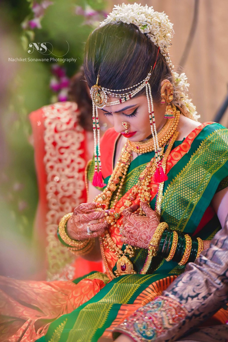An Exquisite Maharashtrian Wedding Celebration with Breathtaking Decor